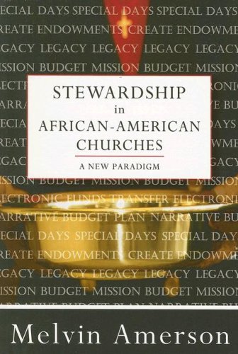 Beispielbild fr Stewardship in African-American Churches: A New Paradigm zum Verkauf von Front Cover Books