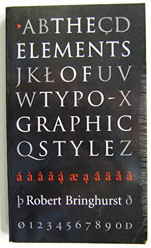 Beispielbild fr The Elements of Typographic Style zum Verkauf von Russell Books