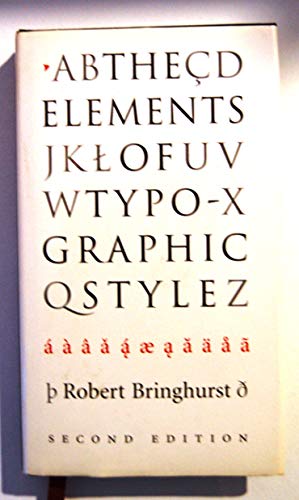 The Elements of Typographic Style - Robert Bringhurst