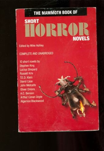 Imagen de archivo de The Mammoth Book of Short Horror Novels a la venta por Better World Books