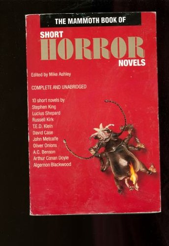 9780881844290: The Mammoth Book of Short Horror Novels