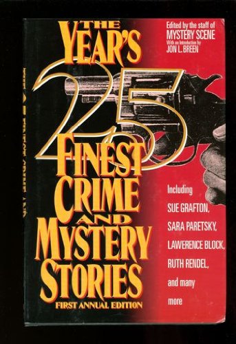 Beispielbild fr The Year's Twenty-Five Finest Crime and Mystery Stories zum Verkauf von Better World Books