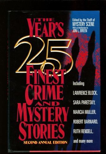 The Year's 25 Finest Crime and Mystery Stories (Second Annual Edition) (9780881849998) by Jon L. Breen (Introduction); Various Authors