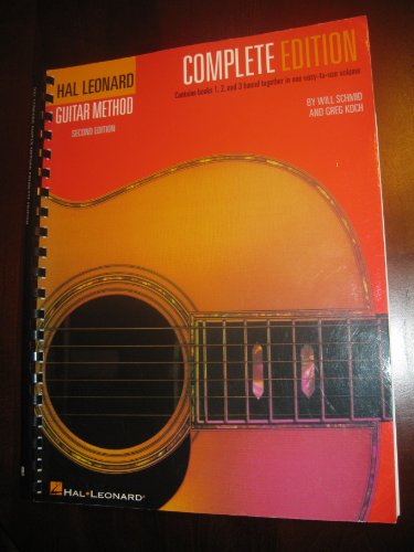 9780881881394: Hal leonard guitar method, 2nd edition guitare: Complete Edition