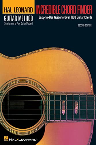 Stock image for Incredible Chord Finder - 6 inch. x 9 inch. Edition: Hal Leonard Guitar Method Supplement for sale by Gulf Coast Books