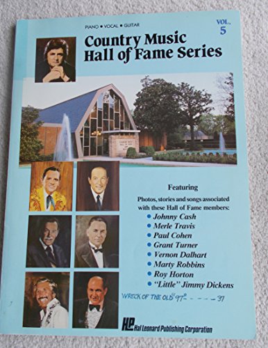 Beispielbild fr Country Music Hall of Fame Series Vol. 5 zum Verkauf von Table of Contents