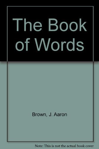 Sandi Patti: The Book of Words (9780881884630) by Brown, J. Aaron