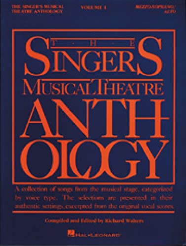 9780881885453: Singers Musical Theatre: Mezzo Soprano Volume 1: Mezzo-Soprano/Belter Book Only (Singer's Musical Theatre Anthology (Songbooks))