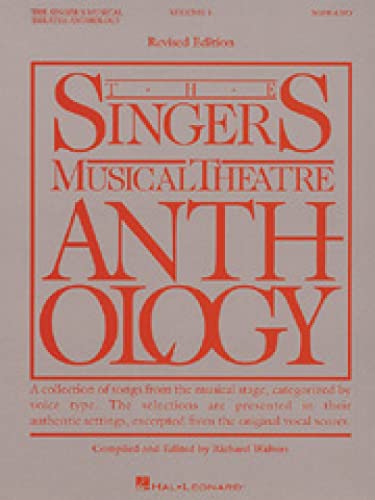 Imagen de archivo de The Singer's Musical Theatre Anthology: Soprano Vol. I a la venta por Zoom Books Company