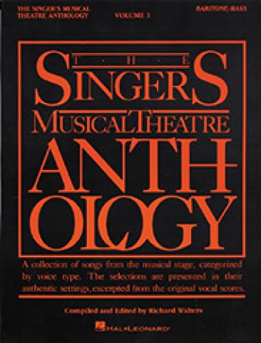 Imagen de archivo de The Singer's Musical Theatre Anthology. Volume 1 Baritone/bass a la venta por Blackwell's