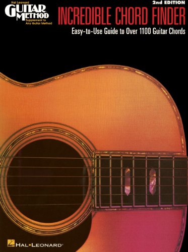 Beispielbild fr Incredible Chord Finder - 9 Inch. X 12 Inch. Edition : Hal Leonard Guitar Method Supplement zum Verkauf von Better World Books