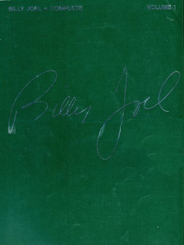 Billy Joel Complete - Volume 1 (9780881887754) by Billy Joel