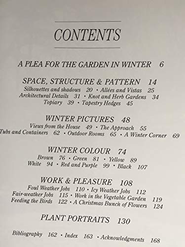 9780881923377: The Garden in Winter