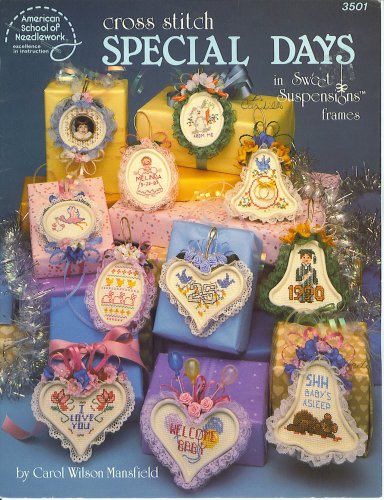 Cross Stitch Special Days in Sweet Suspensions Frames (American School Needlework) (9780881951653) by [???]