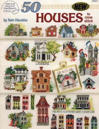 50 Houses To Cross Stitch