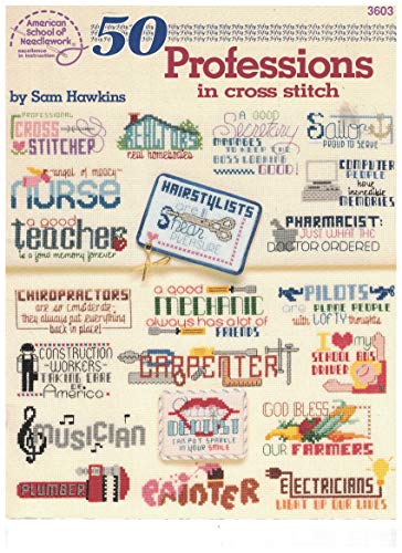 Beispielbild fr 50 professions in cross stitch zum Verkauf von WorldofBooks