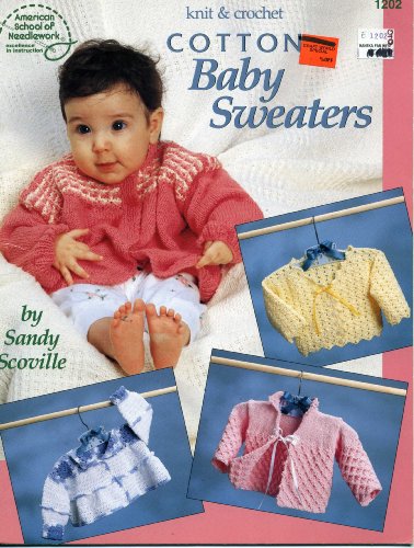 Beispielbild fr Cotton Baby Sweaters (knit & crochet) (1202) zum Verkauf von GF Books, Inc.