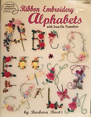 Stock image for Ribbon Embroidery Alphabets with Iron On Transfers for sale by Orion Tech