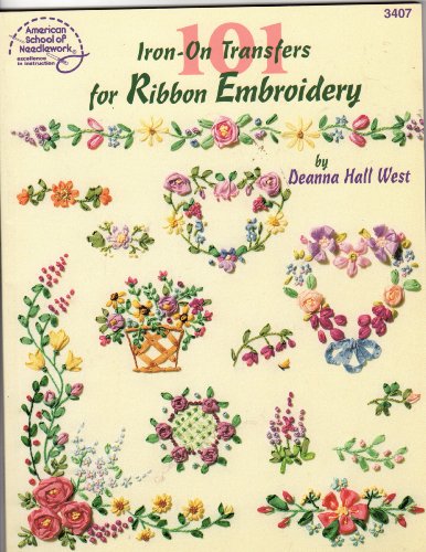 Stock image for 101 Iron-On Transfers for Ribbon Embroidery for sale by Half Price Books Inc.