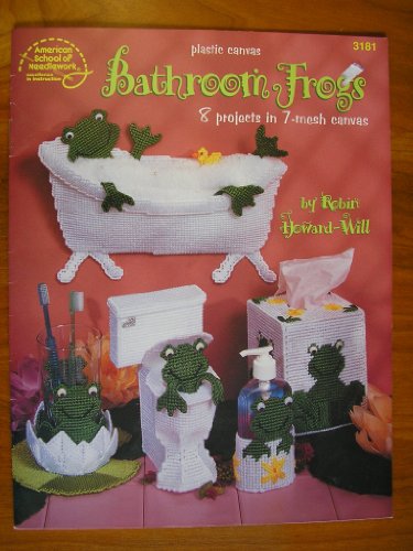 Stock image for Bathroom Frogs (Plastic Canvas #3181) 8 Projects in 7-mesh Canvas for sale by Michael Knight, Bookseller