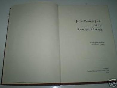 Stock image for James Prescott Joule and the Concept of Energy for sale by Tiber Books