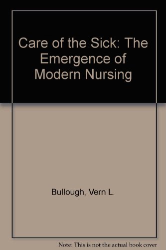 Immagine dell'editore per Care of the Sick: The Emergence of Modern Nursing venduto da Bingo Books 2