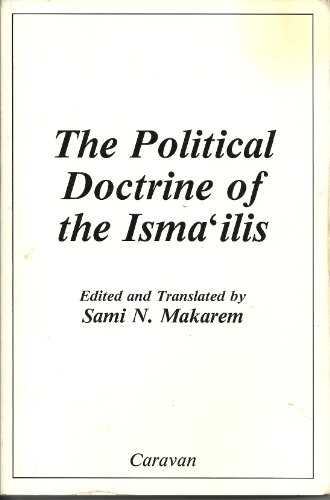Stock image for Political Doctrine of the Ismailia for sale by ThriftBooks-Atlanta