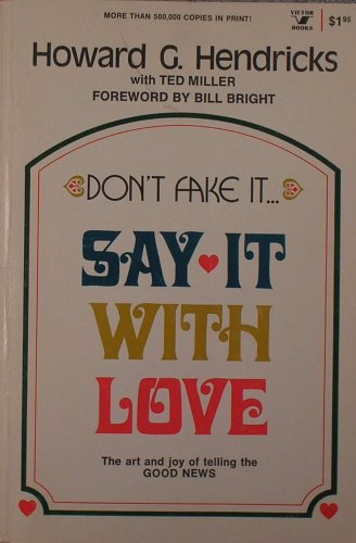 9780882070506: Say It With Love (An Input Book)