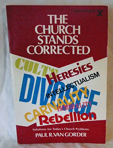 Beispielbild fr The Church Stands Corrected (An Input book) zum Verkauf von Wonder Book