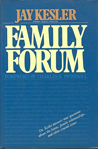 Beispielbild fr Family Forum zum Verkauf von Better World Books