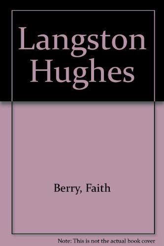 9780882081571: Langston Hughes