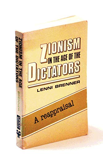 Stock image for Zionism in the Age of the Dictators for sale by Neils Books