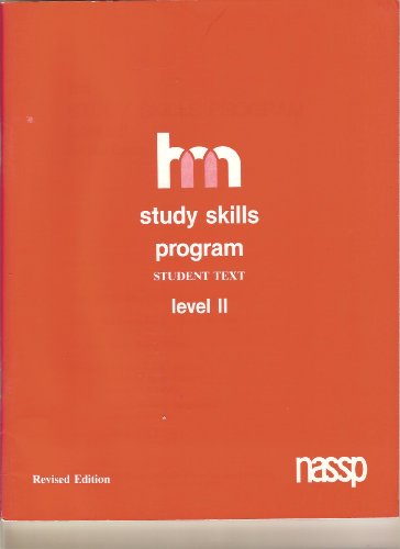 Stock image for Hm Study Skills Program: Level II :Student Text for sale by BookHolders