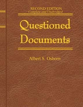 9780882291901: Questioned Documents