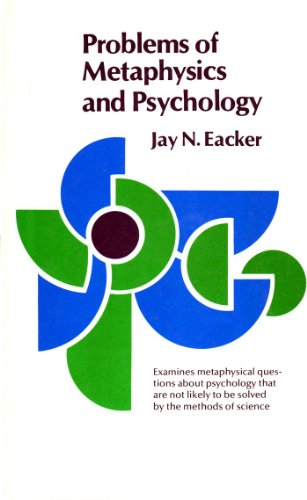 Beispielbild fr Title: Problems of Metaphysics and Psychology zum Verkauf von Reuseabook
