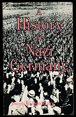 Beispielbild fr The History of Nazi Germany zum Verkauf von Robinson Street Books, IOBA