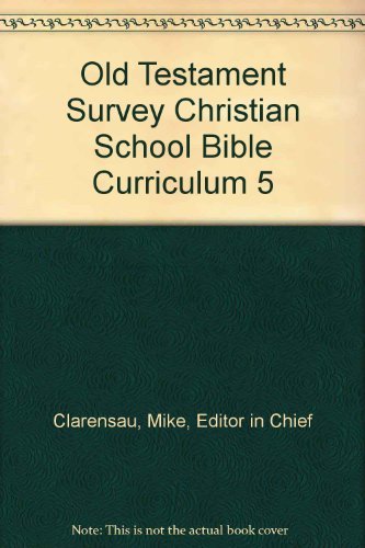 Stock image for New Testament Survey Christian School Bible Curriculum 5 for sale by 4 THE WORLD RESOURCE DISTRIBUTORS