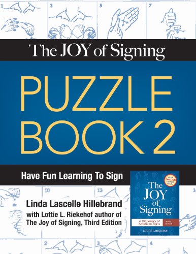 Beispielbild fr The Joy of Signing Puzzle Book 2 zum Verkauf von Goodwill Books