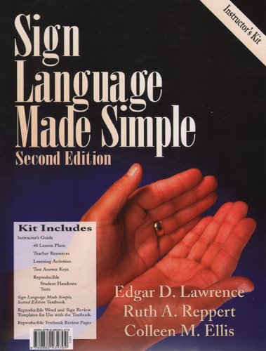 Sign Language Made Simple Instructor's Kit and DVD (9780882437965) by Edgar Lawrence