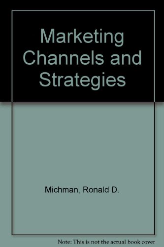 Immagine dell'editore per Marketing Channels and Strategies venduto da Phatpocket Limited