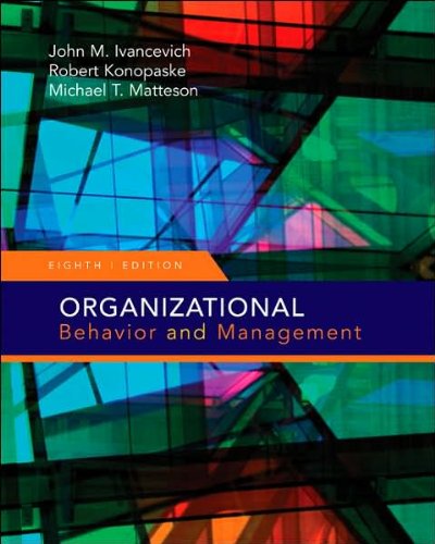 Imagen de archivo de Organizational behavior and management a la venta por ThriftBooks-Dallas