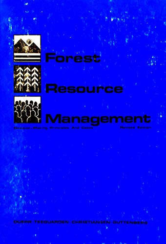 Beispielbild fr Forest Resource Management 1982 zum Verkauf von Better World Books