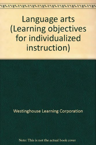 Beispielbild fr Language arts (Learning objectives for individualized instruction) zum Verkauf von Better World Books