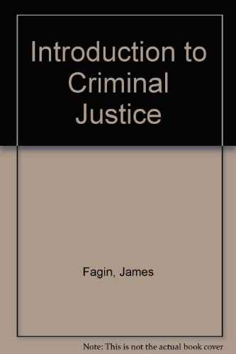 Beispielbild fr Introduction to Criminal Justice zum Verkauf von Drew