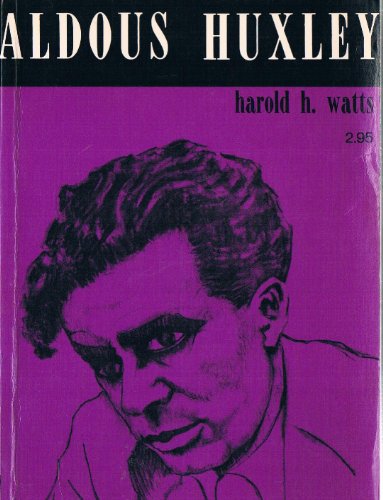 Beispielbild fr Aldous Huxley zum Verkauf von HPB-Ruby