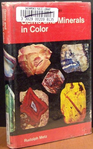 9780882542812: Gems and Minerals in Color (Hippocrene Color Guides)
