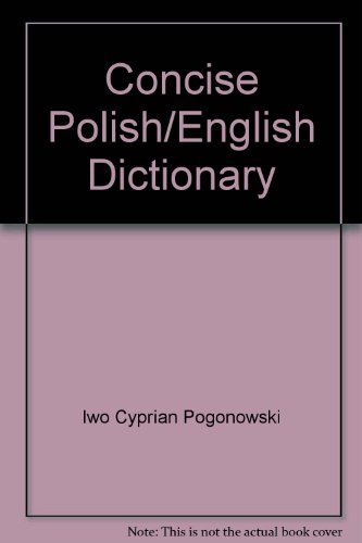 Beispielbild fr Concise Polish-English, English-Polish Dictionary zum Verkauf von Book Booth