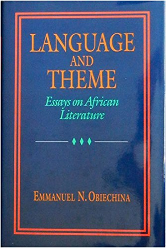 Beispielbild fr Language and theme : essays on African literature. zum Verkauf von Kloof Booksellers & Scientia Verlag
