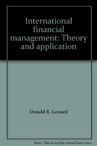 Beispielbild fr International Financial Management: Theory and Application zum Verkauf von Anybook.com