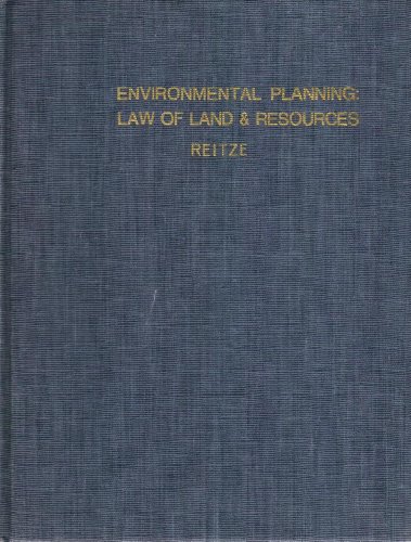 Stock image for Environmental Planning : Law of Land and Resources for sale by Better World Books